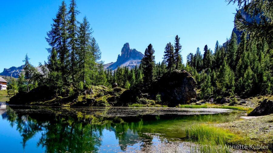 Lago di Federa Cortina d’Ampezzo einzigartiges Naturjuwel